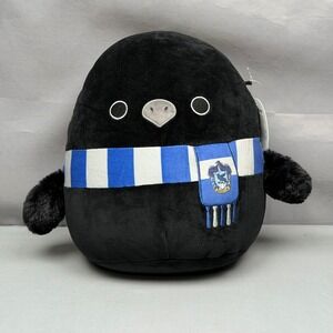 Squishmallows Harry Potter Ravenclaw 12 Inch Plush Raven Bird Scarf With Tag